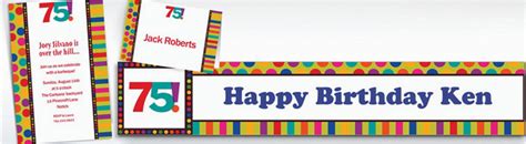 party city birthday decorations|party city 75th birthday decorations.